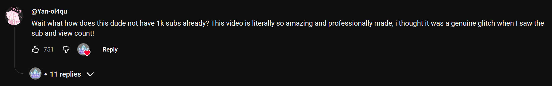 Youtube Comment